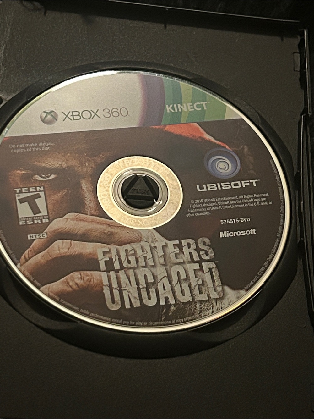 Fighters Uncaged (Xbox 360 Kinect) - Disc Only
